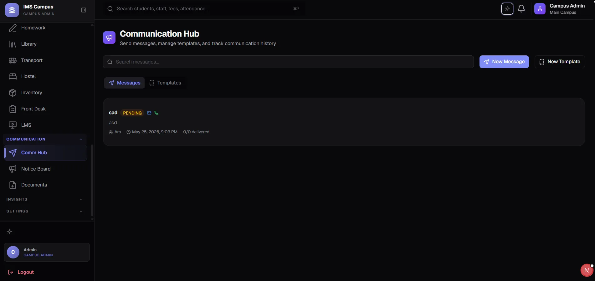 Communication Hub